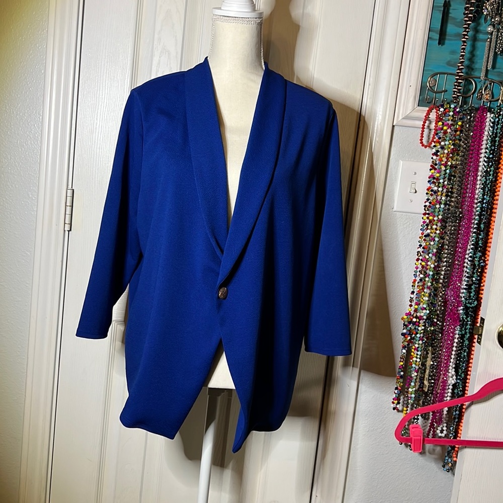 Blue blazer